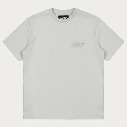 LIGHT GREY Feather Black House BASIC TEE